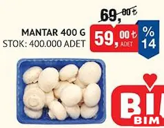 MANTAR 400 G fiyat ve kampanya bilgisi